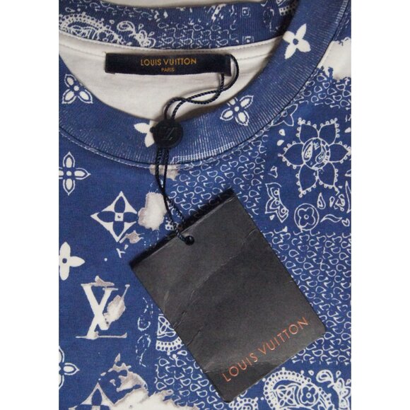 LV Distressed Look T-Shirt - Picture 3 of 9